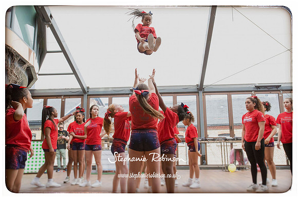 London Infinity Elite (Calthorpe Allstars) Cheerleaders