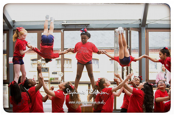 London Infinity Elite (Calthorpe Allstars) Cheerleaders