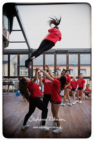 London Infinity Elite (Calthorpe Allstars) Cheerleaders
