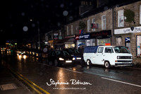 Buxton Road, Disley at Xmas