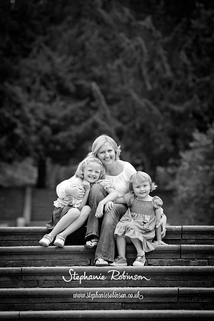 Mother and Daughter at Lyme Hall