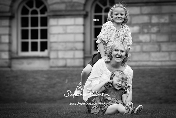 Mother and Daughter at Lyme Hall