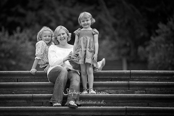 Mother and Daughter at Lyme Hall